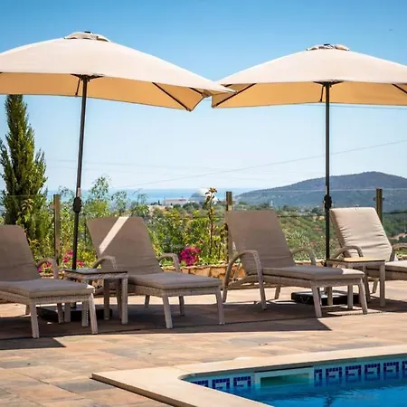 Stunning Villa, Heated Pool, Pool Bar, Sea Views 楼尔